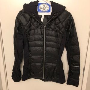 LULULEMON ‘Down For A Run I’ Jacket -Sz US6, Black